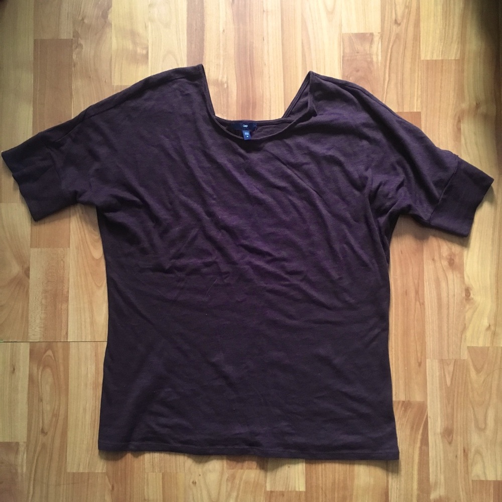 GAP Brown Short Sleeved Shirt - Size M